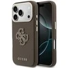 Dėklas GUESS case for IPHONE 17 Pro Max GUHCP17X5PS4RGGW (PU FW Resin Logo) ruda