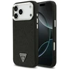 Dėklas Guess Glitter Triangle Logo MagSafe Case for iPhone 17 Pro Max / 18 Pro Max - Juodas