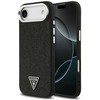 „Guess“ blizgantis trikampio formos logotipo „MagSafe“ dėklas, skirtas „iPhone 17 Air“ – Juodas