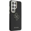 Guess PU 4G Resin Metal Logo dėklas skirtas Samsung Galaxy S26 Ultra juodos spalvos