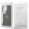 Guess PU 4G Resin Metal Logo dėklas skirtas Samsung Galaxy S26 Ultra rudos spalvos