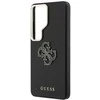 Guess PU 4G Resin Metal Logo dėklas skirtas Samsung Galaxy S26 Ultra juodos spalvos