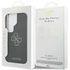 Guess PU 4G Resin Metal Logo dėklas skirtas Samsung Galaxy S26 Ultra juodos spalvos