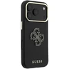 Dėklas Guess Grained & Big Resin Logo Case for iPhone 18 Pro Max / 17 Pro Max - Juodas