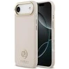 Dėklas Guess Grained Strass Logo MagSafe iPhone Air Case - Rožinė