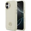 Dėklas Guess Grained Strass Logo MagSafe - Case Apple iPhone 17 beige