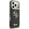 Dėklas Guess IML 4G Script Metal do iPhone 18 Pro / 17 Pro juoda