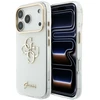 Dėklas Guess IML 4G Script Metal do iPhone 18 Pro Max / 17 Pro Max balta