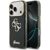 Dėklas Guess IML 4G Script Metal do iPhone 18 Pro / 17 Pro juoda