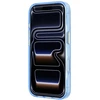 Dėklas Guess IML 4G Script Metal do iPhone 18 Pro / 17 Pro šviesiai mėlyna
