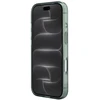 Dėklas Guess IML Flowers Pearl Strap MagSafe skirtas iPhone 18 Pro Max / 17 Pro Max žalias