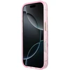 Dėklas Guess IML Glitter Blossom Roses do iPhone 18 Pro / 17 Pro rožinė