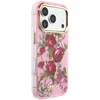 Dėklas Guess IML Glitter Blossom Roses do iPhone 18 Pro / 17 Pro rožinė