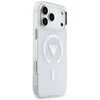 Dėklas Guess IML Gradient Triangle Logo MagSafe do iPhone 17 Pro Max permatomas