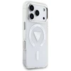 Dėklas Guess IML Gradient Triangle Logo MagSafe do iPhone 17 Pro permatomas