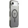 GUESS dėklas, skirtas IPHONE 17 Air, suderinamas su MagSafe GUHMP17MHGTMLCGK (IML gradientas su trikampio logotipu), juodas