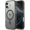 GUESS dėklas, skirtas IPHONE 17, suderinamas su MagSafe GUHMP17SHGTMLCGK (IML gradientas su trikampio logotipu), juodas