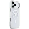 Dėklas Guess IML Gradient Triangle Logo MagSafe do iPhone 18 Pro Max / 17 Pro Max permatomas