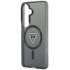 Guess C9b1c IML gradientinis trikampio formos „MagSafe“ dėklas, skirtas „Samsung Galaxy S26“, juodas