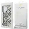 Guess IML leopardo rašto trikampio formos „MagSafe“ dėklas, skirtas „Samsung Galaxy S26 Ultra“, juodas