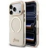 Dėklas Guess IML Script Metal MagSafe Case for iPhone 17 Pro Max - Rožinė