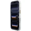 Dėklas Guess IML Script Metal MagSafe do iPhone 18 Pro Max / 17 Pro Max permatomas