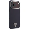Dėklas Guess Kevlar Triangle Logo MagSafe do iPhone 18 Pro / 17 Pro bordo spalvos