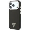 Dėklas Guess Kevlar Triangle Logo MagSafe do iPhone 18 Pro Max / 17 Pro Max ruda