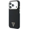 Dėklas Guess Kevlar Triangle Logo MagSafe do iPhone 18 Pro / 17 Pro juoda