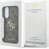 Guess PU 4G Metal Logo dėklas skirtas Samsung Galaxy A57 rudos spalvos