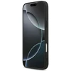 Dėklas Guess Leather 4G Triangle Strass MagSafe Case for iPhone 17 Pro Max / 18 Pro Max - Juodas