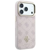Dėklas Guess Peony 4G Small Logo MagSafe iPhone 18 Pro Max / 17 Pro Max rausvas