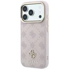 Dėklas Guess Peony 4G Small Logo MagSafe skirtas iPhone 18 Pro / 17 Pro rožinis