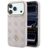 Dėklas Guess Peony 4G Small Logo MagSafe iPhone 18 Pro Max / 17 Pro Max rausvas