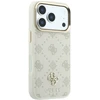 Dėklas Guess Peony 4G Small Logo MagSafe do iPhone 18 Pro Max / 17 Pro Max smėlio spalva