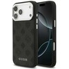 Guess Peony Hot Stamp Script MagSafe dėklas skirtas Apple iPhone 17 Pro Max Juodas