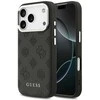 Guess Peony Hot Stamp Script MagSafe dėklas skirtas Apple iPhone 17 Pro Juodas