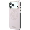 Dėklas Guess Perforated 4G Gold Logo Magsafe do iPhone 18 Pro / 17 Pro rožinė