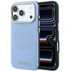Dėklas Guess Perforated 4G Gold Logo Magsafe Case for iPhone 18 Pro Max / 17 Pro Max - Light Mėlyna