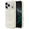Dėklas Guess Perforated 4G MagSafe Case for iPhone 17 Pro - rusvai gelsvas