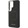 Guess PU Perforated 4G Logo Magnetic dėklas skirtas Samsung Galaxy S26 Ultra juodos spalvos