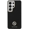 Guess „MagSafe“ dėklas, skirtas „Samsung Galaxy S26 Ultra“, su apvaliu, juodu cirkonio akmenėlių logotipu