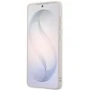 Dėklas Guess Saffiano Peony Embossed Ring MagSafe do Samsung Galaxy S26 Ultra rožinė