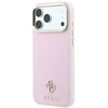Dėklas Cg Mobile Sas Guess Saffiano Small 4G & Classic Logo MagSafe case for Iphone 18 Pro Max / 17 Pro Max pink