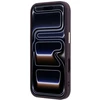 Dėklas Guess Saffiano Small 4G & Classic Logo MagSafe do iPhone 18 Pro / 17 Pro bordo spalvos