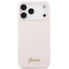 Dėklas Cg Mobile Sas Guess Silicone Script Metal Logo MagSafe case for Iphone 18 Pro Max / iPhone 17 Pro Max pink