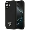 Guess Silicone Triangle Logo MagSafe - dėklas skirtas Apple iPhone 17 juodos spalvos