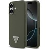„Guess“ silikoninis trikampio formos logotipo „MagSafe“ dėklas, skirtas „iPhone 17“ – „Alias“