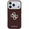 Dėklas Guess Smooth & Big Strass Logo case for iPhone 18 Pro / 17 Pro - burgundy