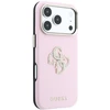 Dėklas Guess Smooth & Big Strass Logo do iPhone 18 Pro / 17 Pro rožinė